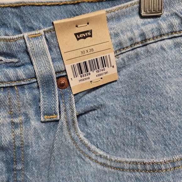 501 Levi's highrise skinny jean 30x28 - Picture 3 of 5